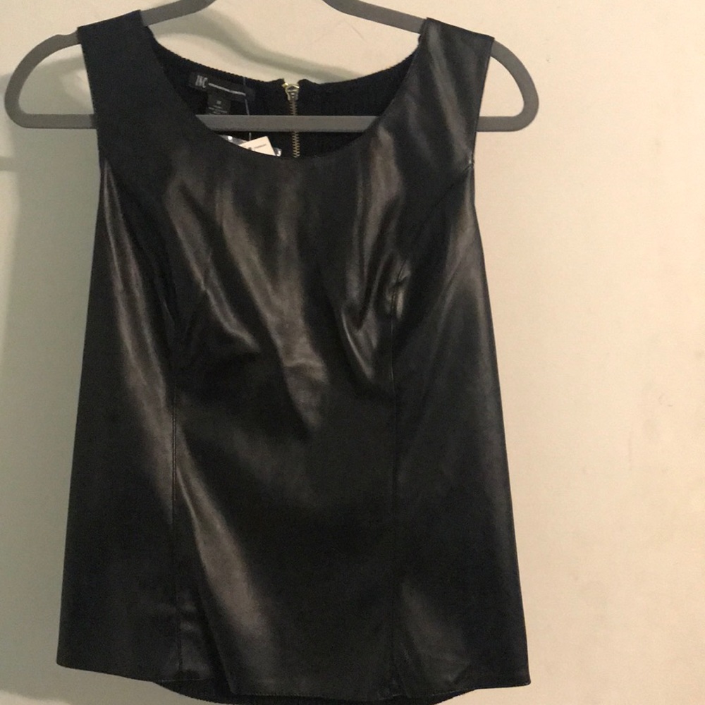 INC black half and half top